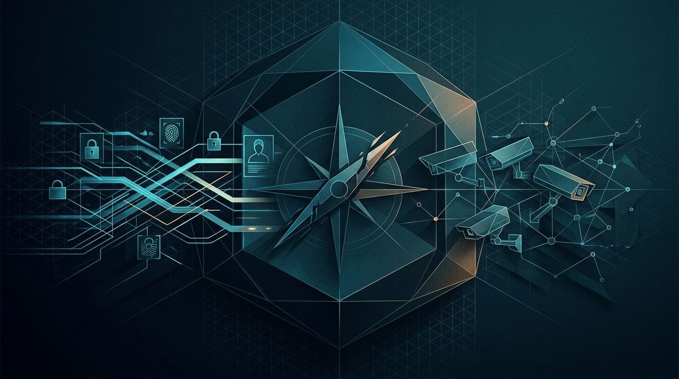 Abstract neural cybernetic lattice showing ethical decision frameworks and adaptability in security engineering