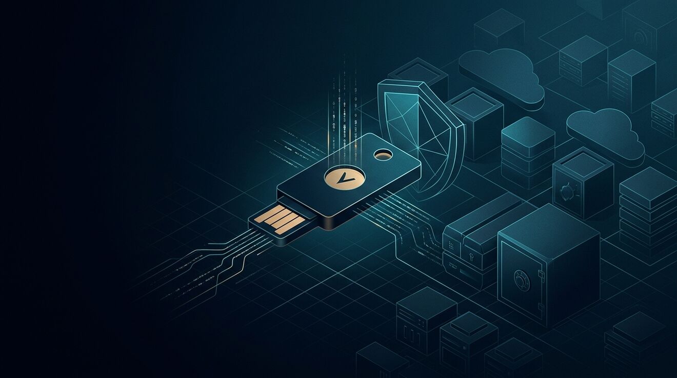 Terraform state encryption guardrail requiring physical hardware token decryption to prevent secret leaks